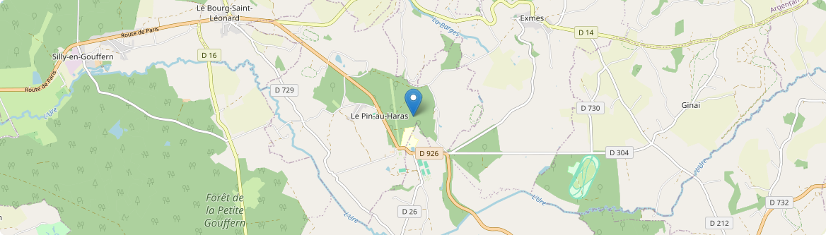 Pin-au-Haras - Carte