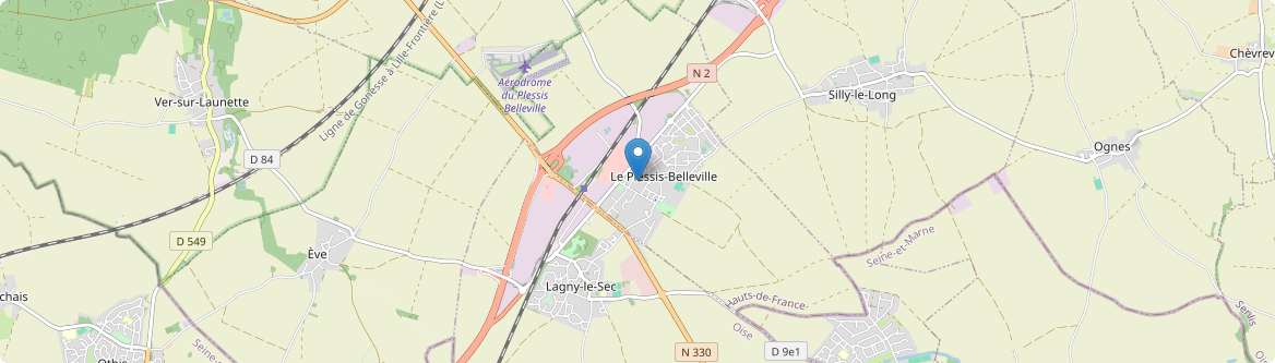 Plessis-Belleville - Carte