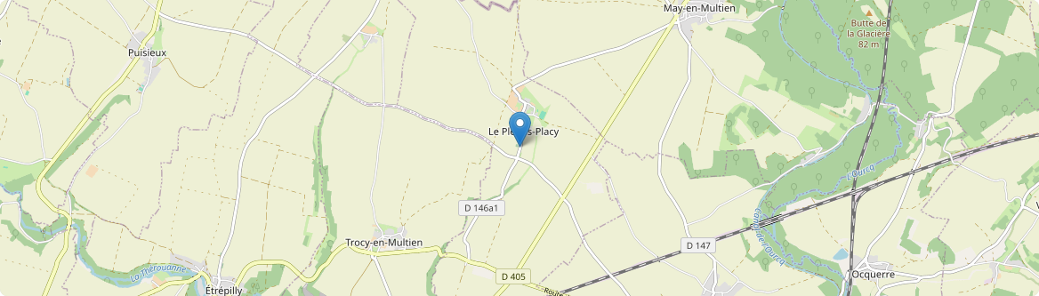 Plessis-Placy - Carte