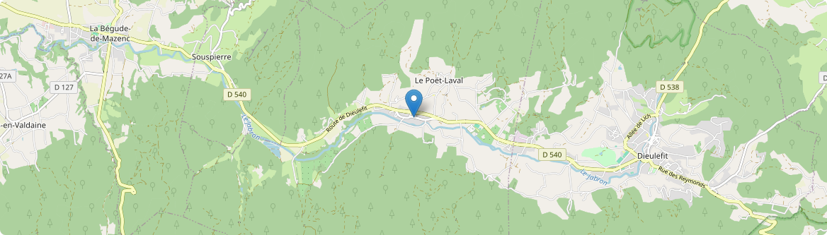Poët-Laval - Carte