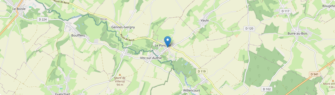 Ponchel - Carte
