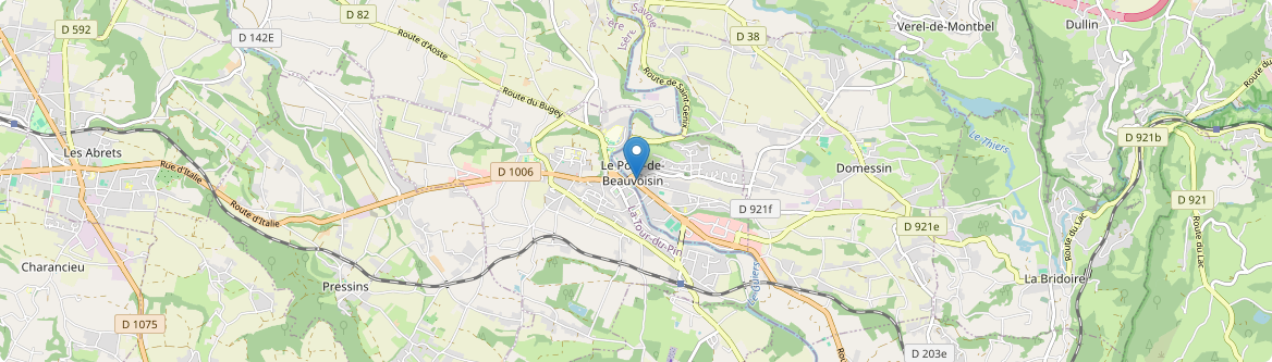 Pont-de-Beauvoisin - Carte