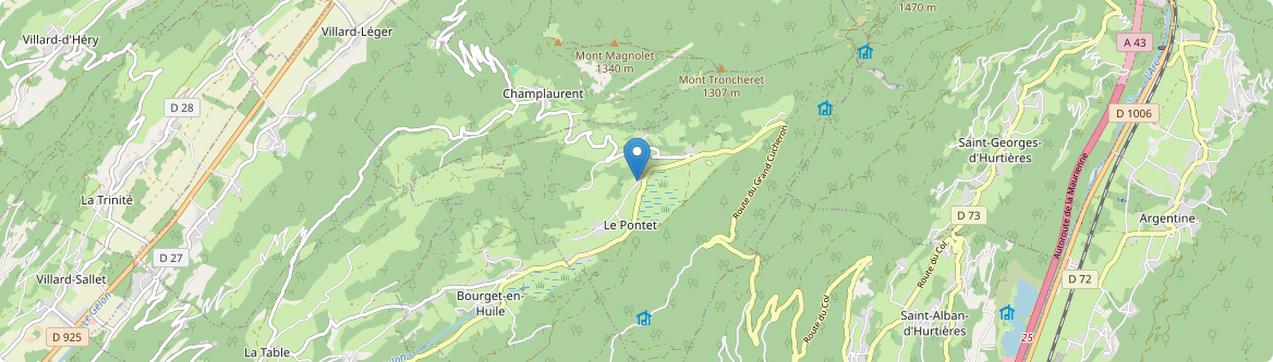 Pontet - Carte
