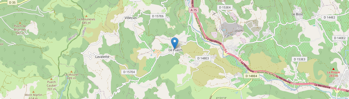 Puech - Carte