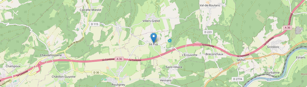Puy - Carte