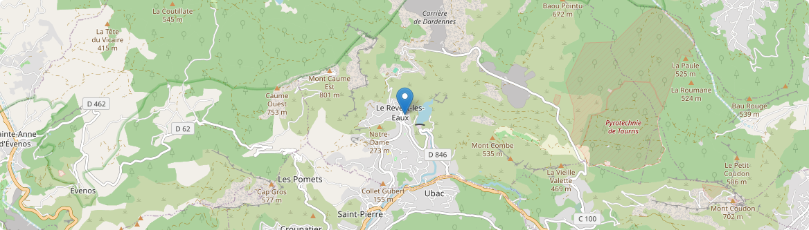 Revest-les-Eaux - Carte