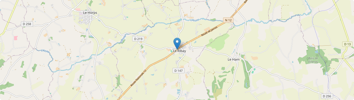 Ribay - Carte