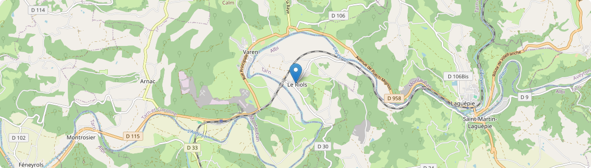 Riols - Carte