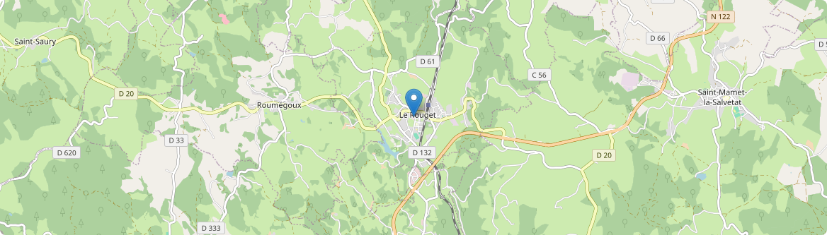 Rouget-Pers - Carte