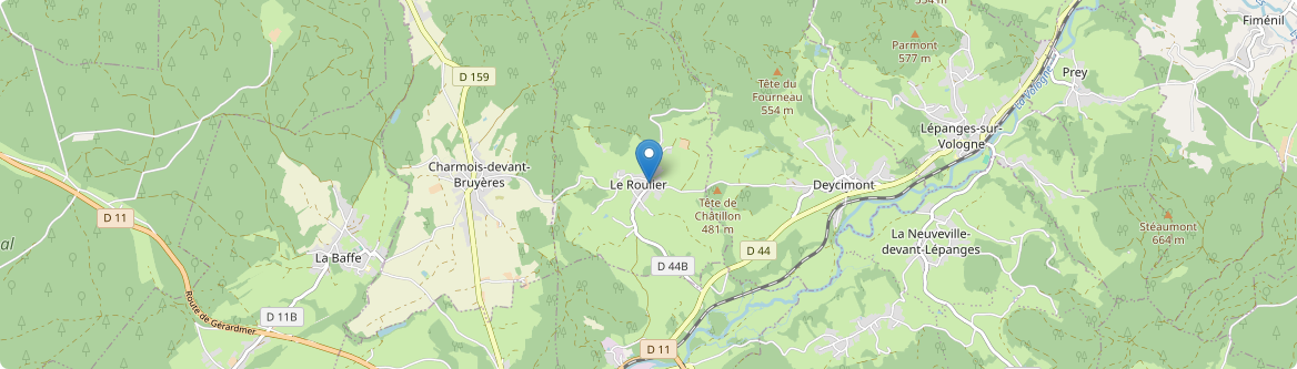 Roulier - Carte