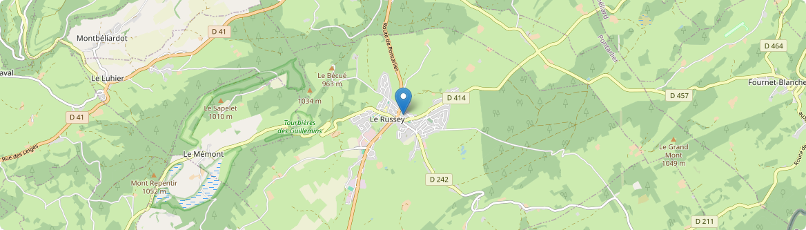 Russey - Carte