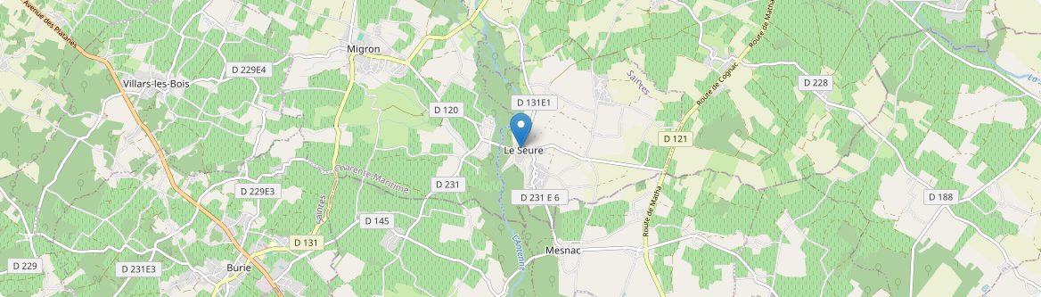 Seure - Carte