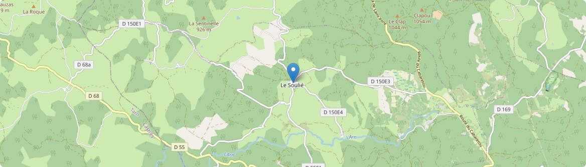 Soulié - Carte