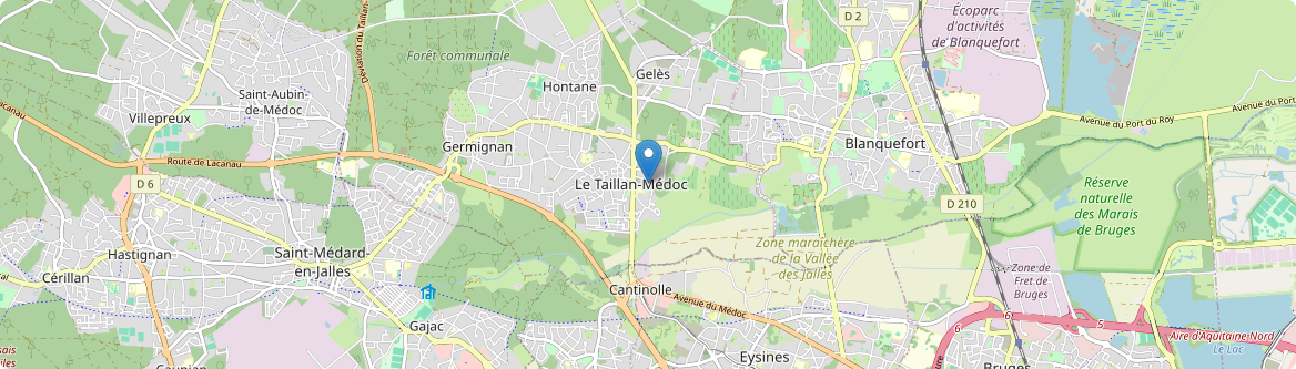 Taillan-Médoc - Carte