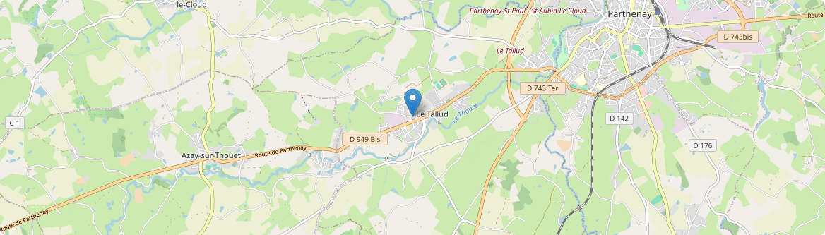 Tallud - Carte