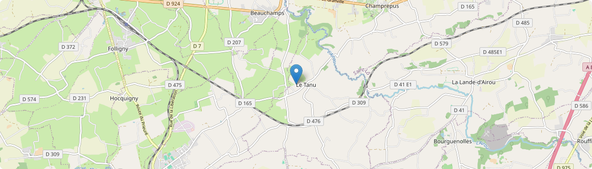 Tanu - Carte