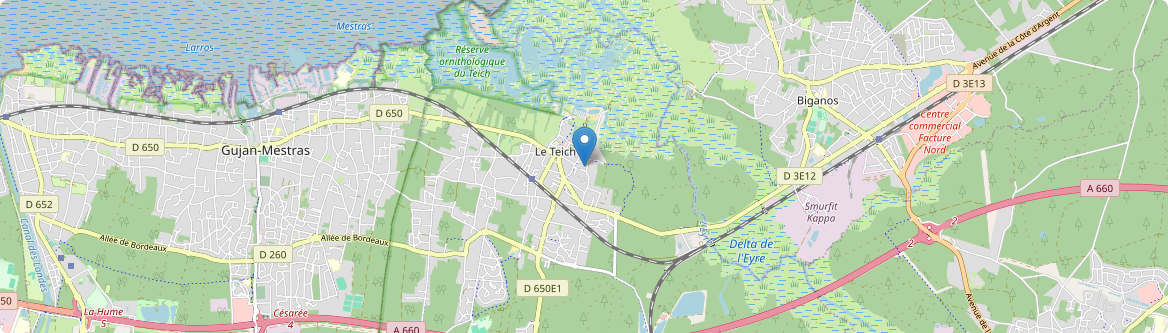 Teich - Carte