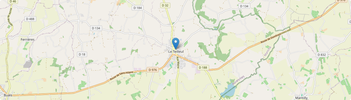 Teilleul - Carte
