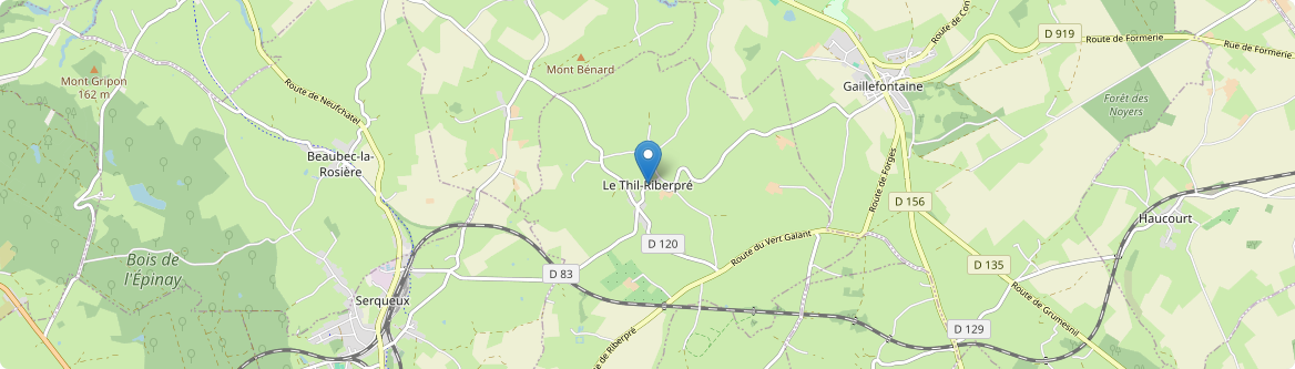 Thil-Riberpré - Carte