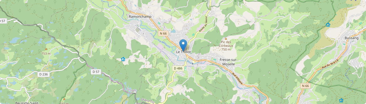 Thillot - Carte