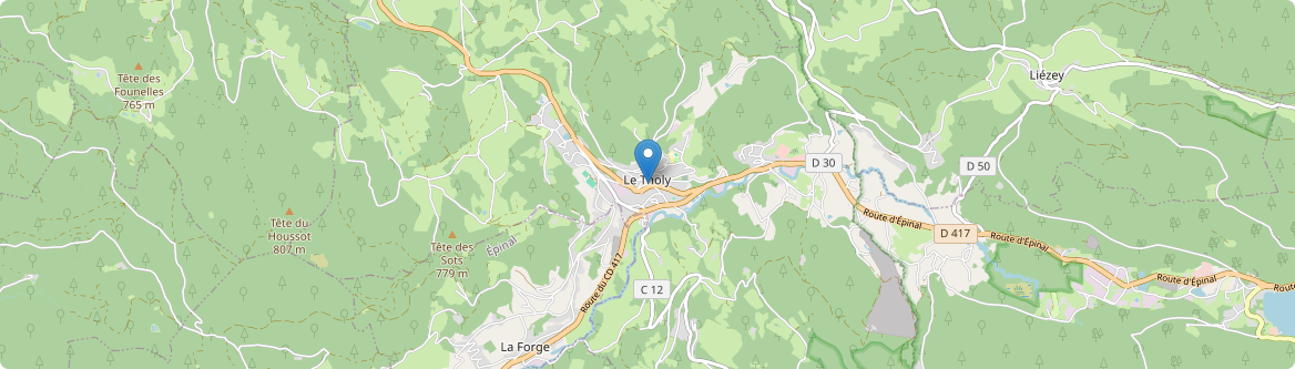 Tholy - Carte