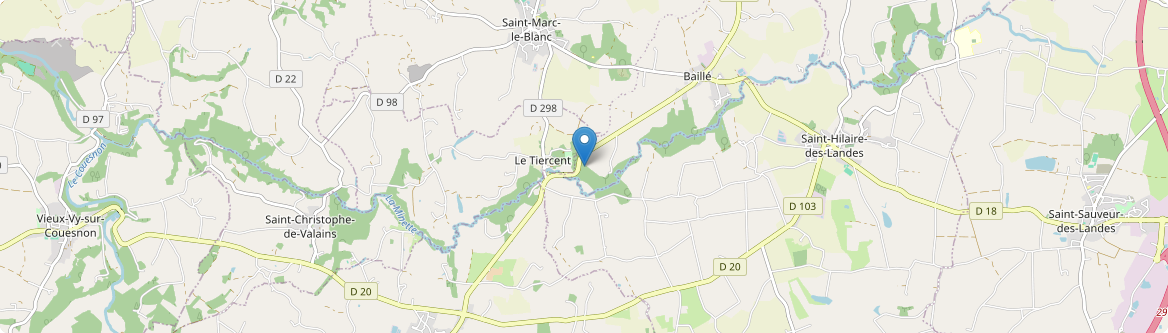 Tiercent - Carte
