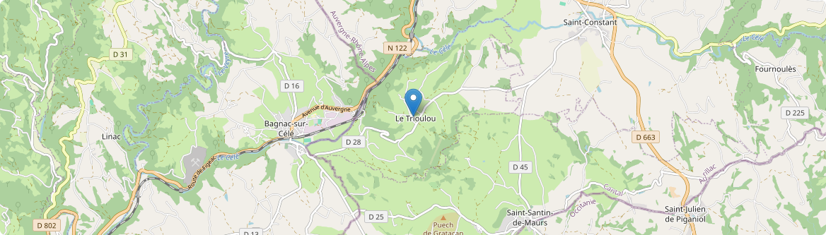 Trioulou - Carte