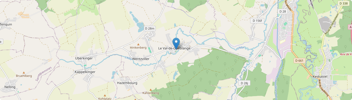 Val-de-Guéblange - Carte