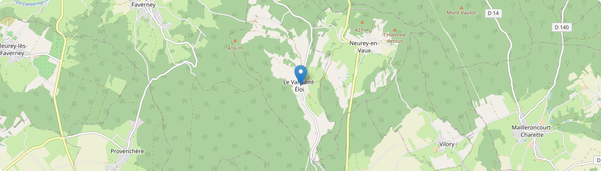Val-Saint-Éloi - Carte