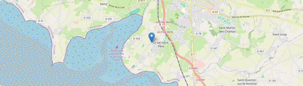 Val-Saint-Père - Carte