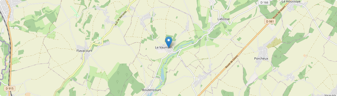 Vaumain - Carte