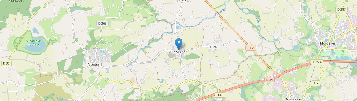 Verger - Carte