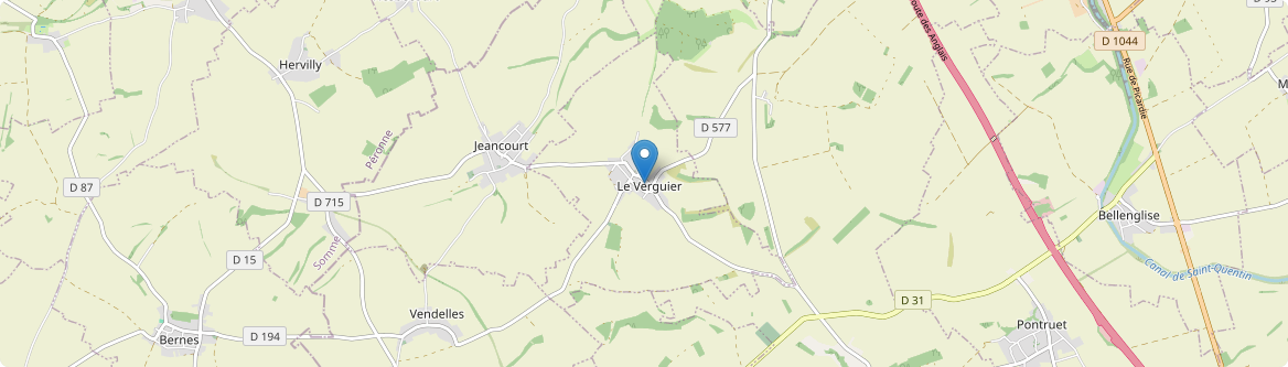 Verguier - Carte