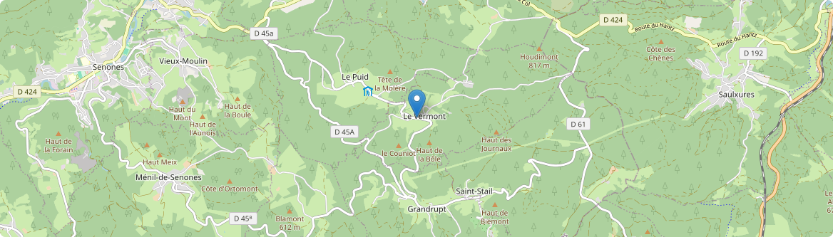 Vermont - Carte