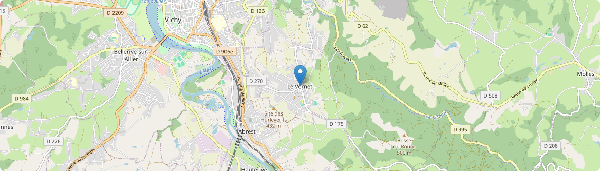 Vernet - Carte