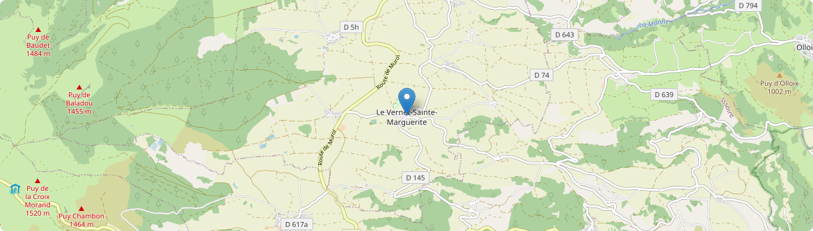 Vernet-Sainte-Marguerite - Carte