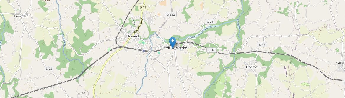 Vieux-Marché - Carte