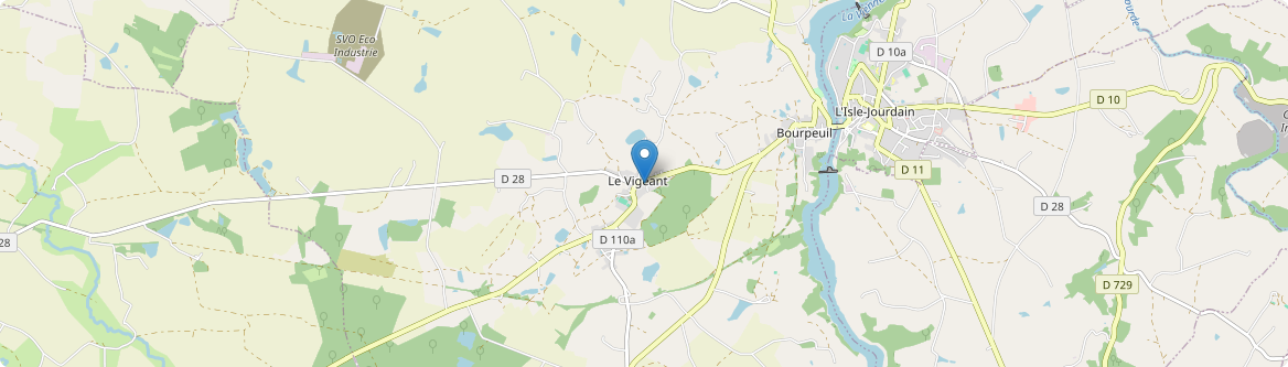 Vigeant - Carte