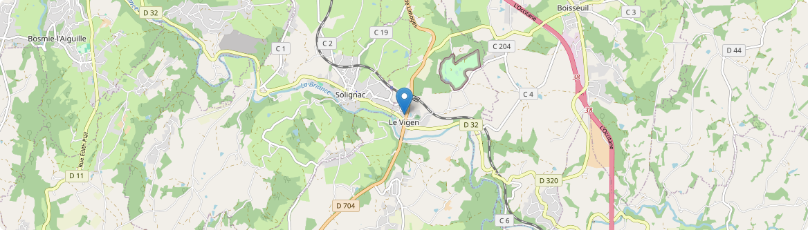 Vigen - Carte