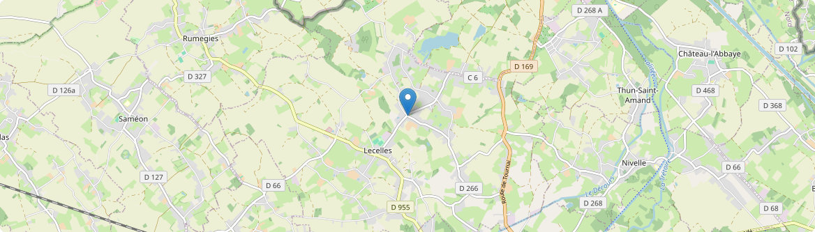 Lecelles - Carte
