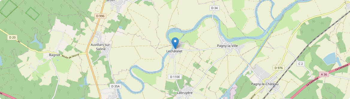 Lechâtelet - Carte