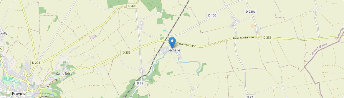 Léchelle - Carte