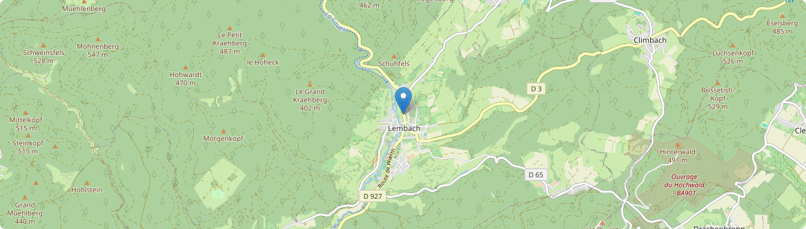 Lembach - Carte