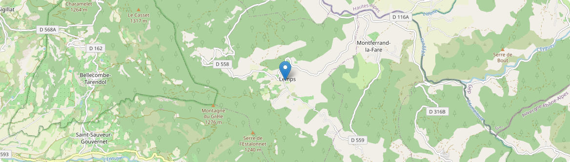 Lemps - Carte