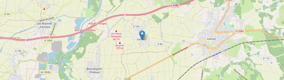 Lempty - Carte