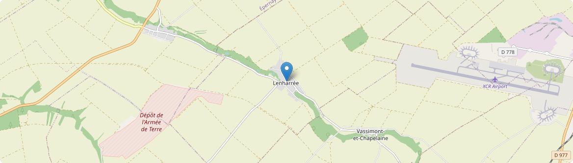 Lenharrée - Carte