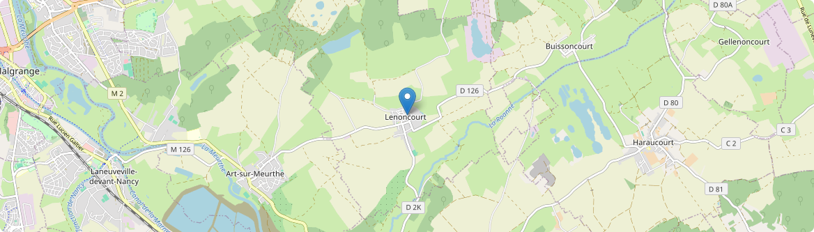 Lenoncourt - Carte