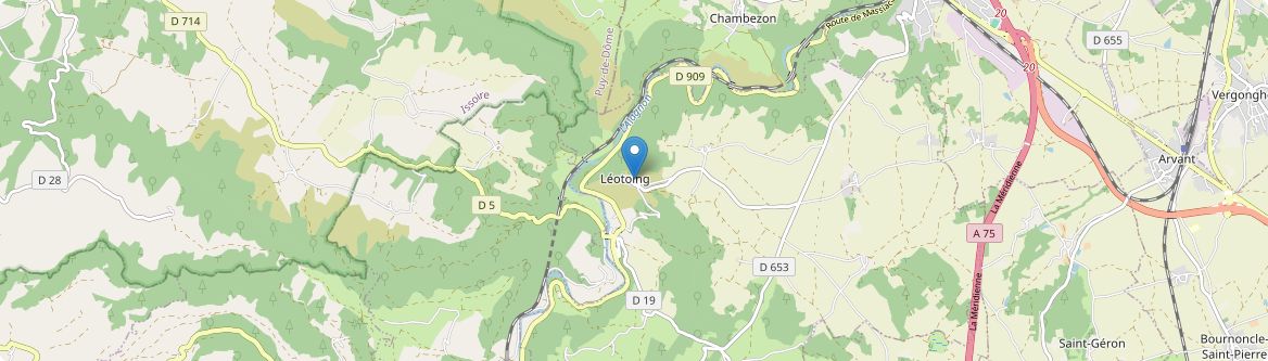 Léotoing - Carte