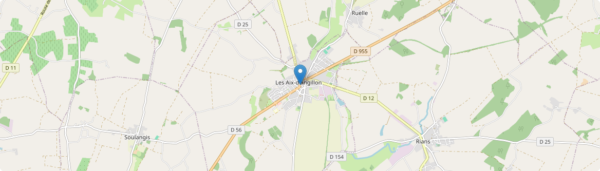 Aix-d'Angillon - Carte