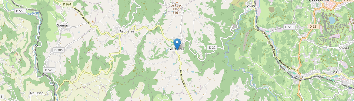 Albres - Carte